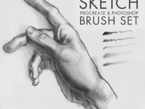 choonhachat sketch brush set for procreate 5