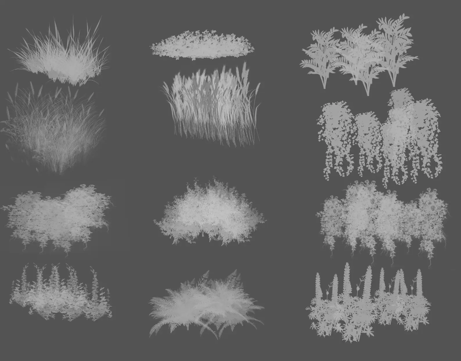 Glomm Fashion Brushset for Procreate (80 brushes+8 free models in png) 2 ghibli inspired mega bundle by fidaibrushes 1