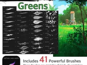 greens brushset 1