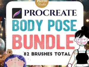 procreate body pose bundle01