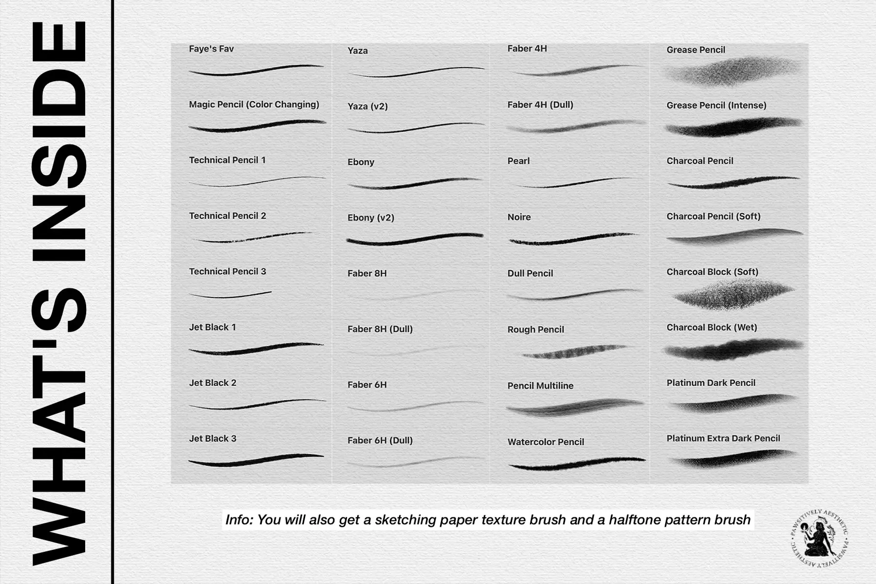 A Must Have - Realistic Pencil Brushes For Procreate, Sketching, Digital Art Brushes 2 file 66