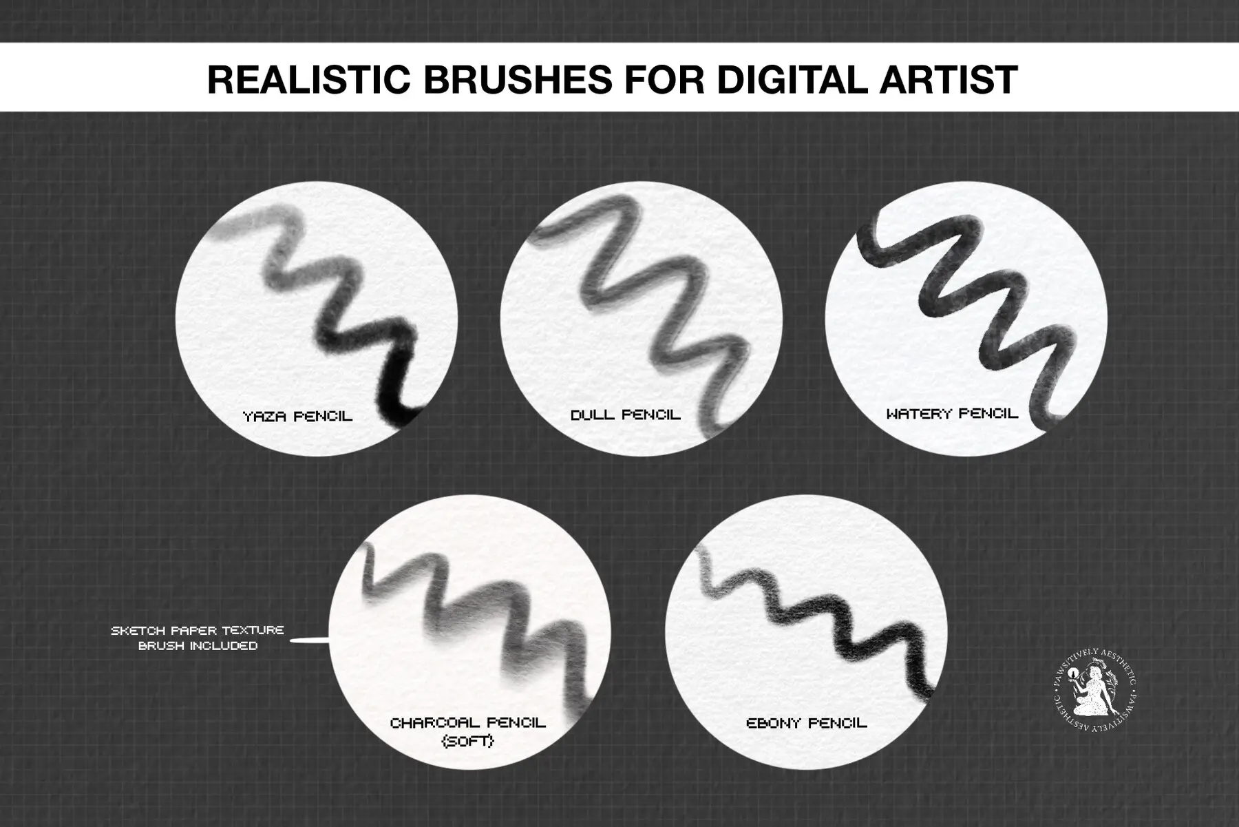 A Must Have - Realistic Pencil Brushes For Procreate, Sketching, Digital Art Brushes 3 file 67
