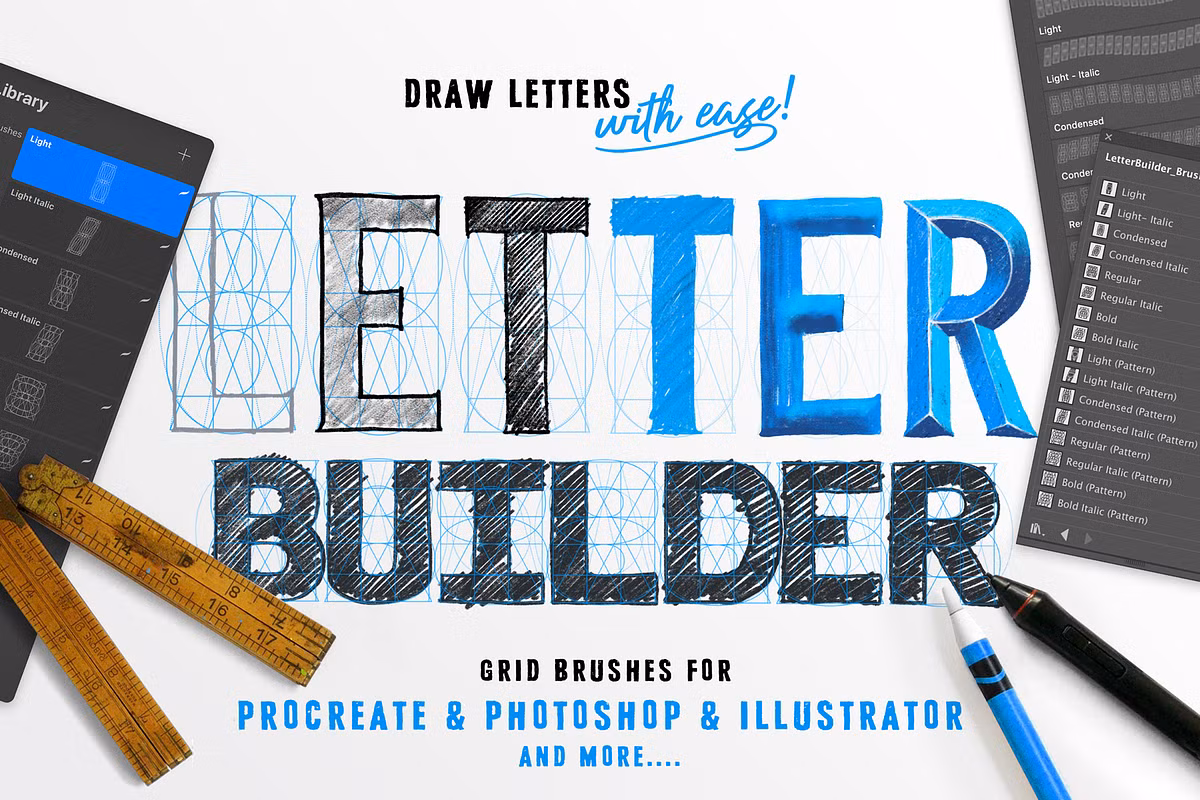 The Builder Bundle - Save 25% 2 letter builder cm o