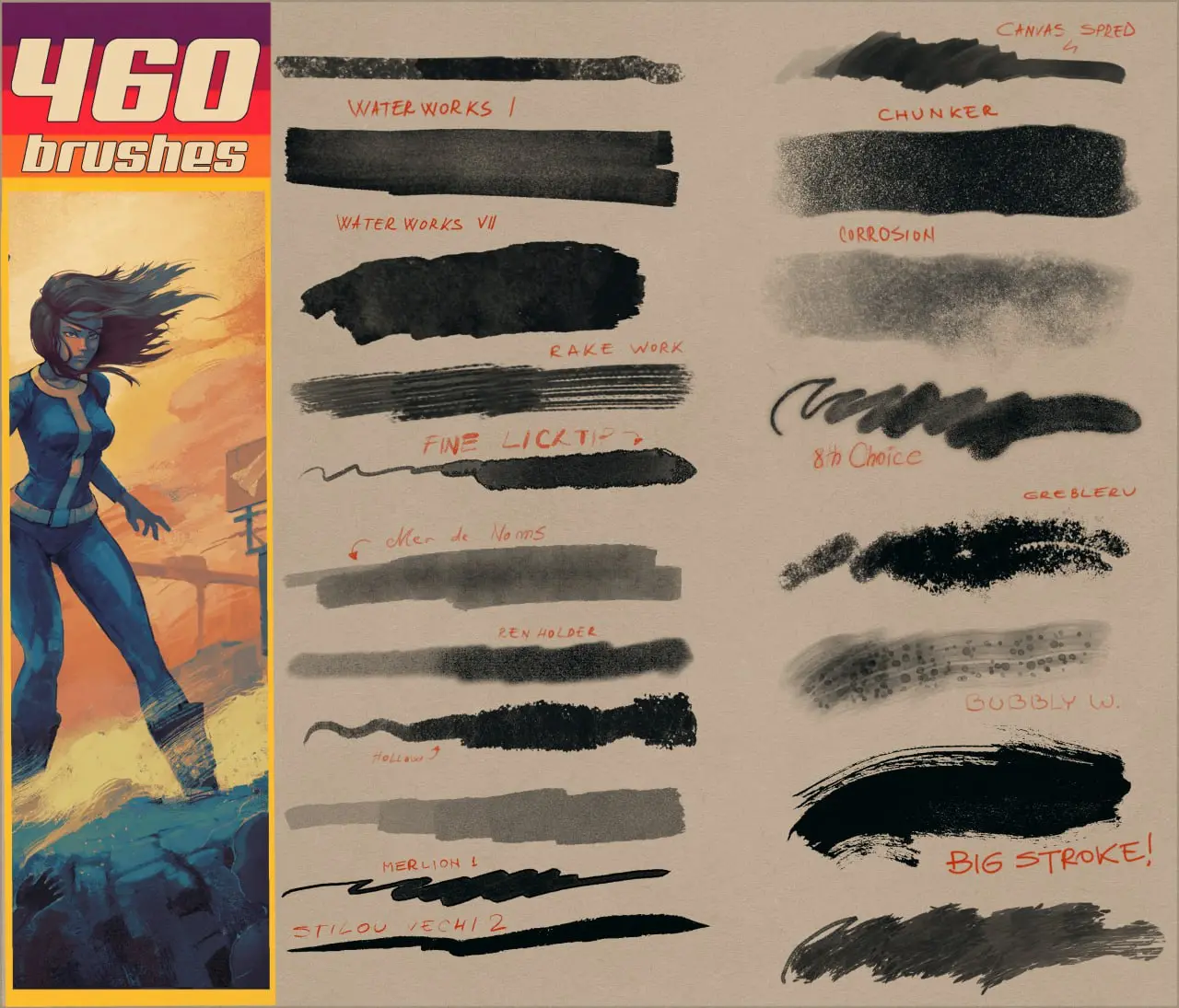 RETRO DELUXE - brushes for Clip Studio Paint 8 photo 2025 04 13 19 38 42