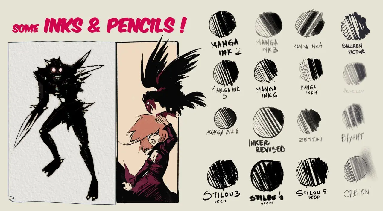 RETRO DELUXE - brushes for Clip Studio Paint 6 photo 2025 04 13 19 39 16