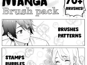 manga brush pack for procreate