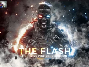 the flash lightning ps action01 15384