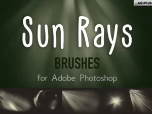 sun rays brushes for adobe photoshop1 73207