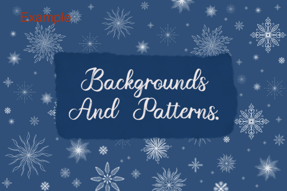 Christmas Snowflake Procreate Brush Set 3 christmas snowflake procreate brush set (1) 73767